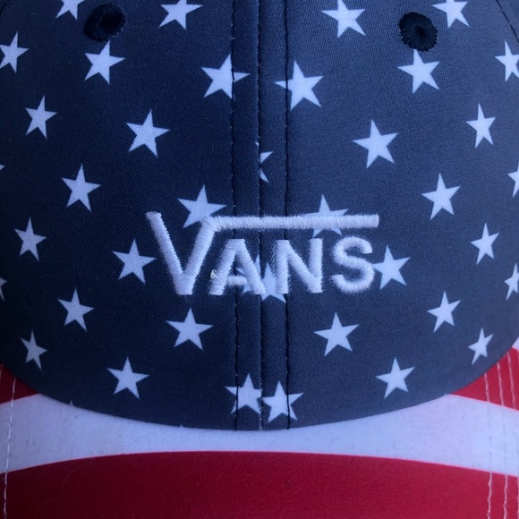 🇺🇸 Limited Vans American Flag Court Print Hat - Picture 5 of 6